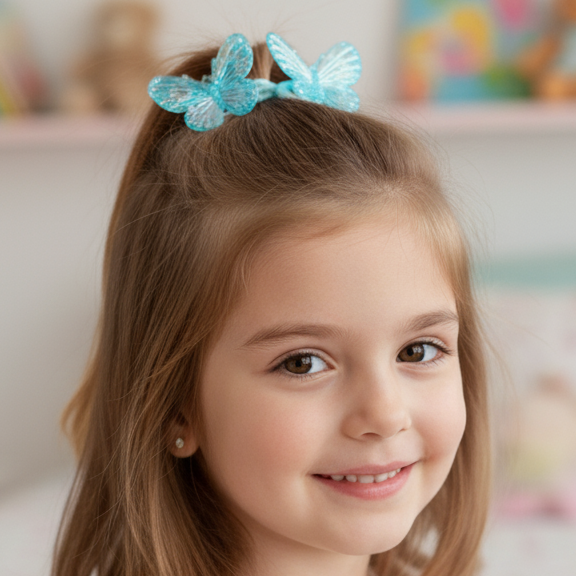 10 PARES DE MOÑAS MARIPOSA