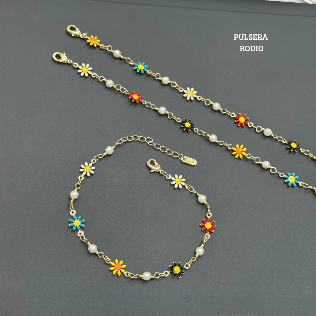 PULSERA FLORES