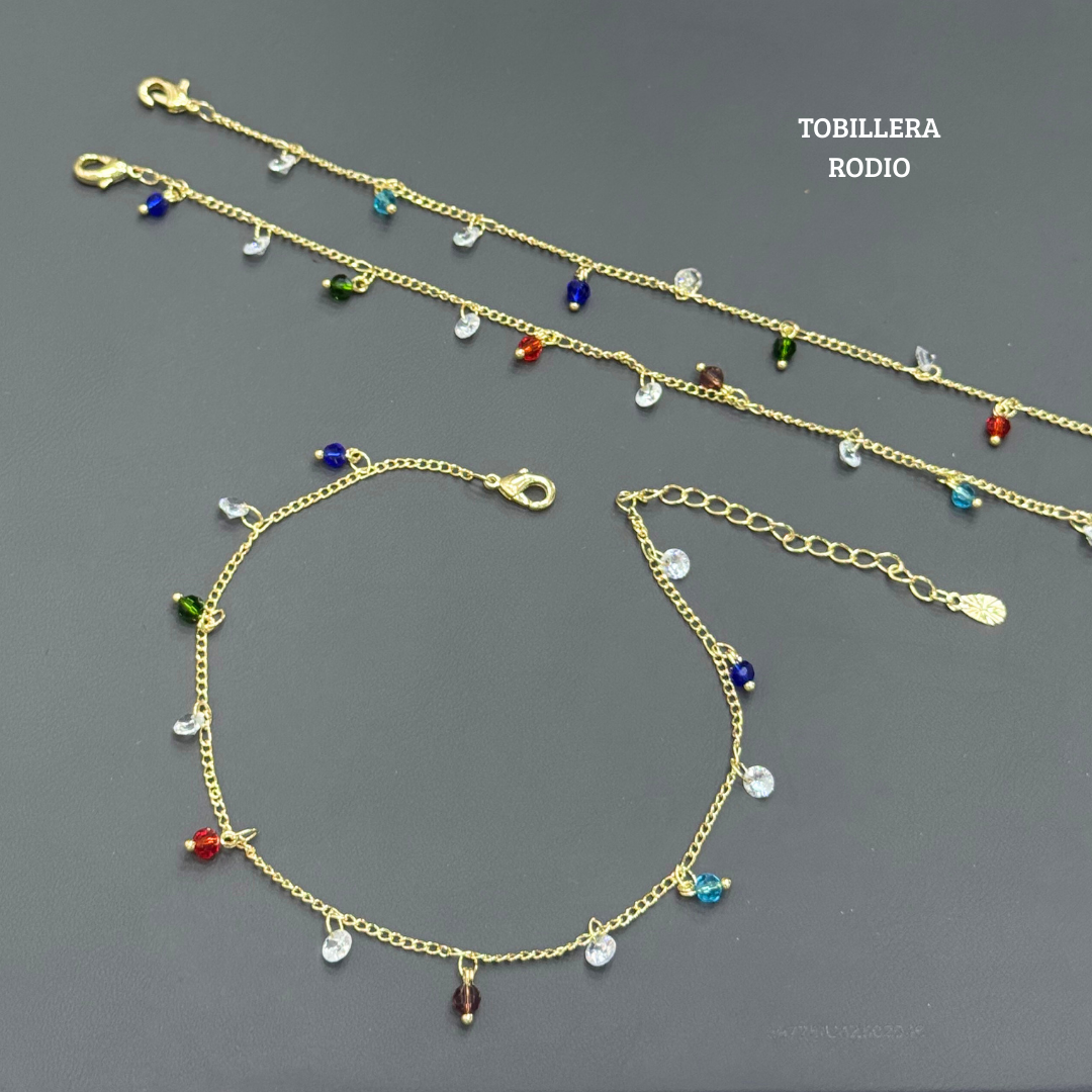 TOBILLERA PIEDRAS