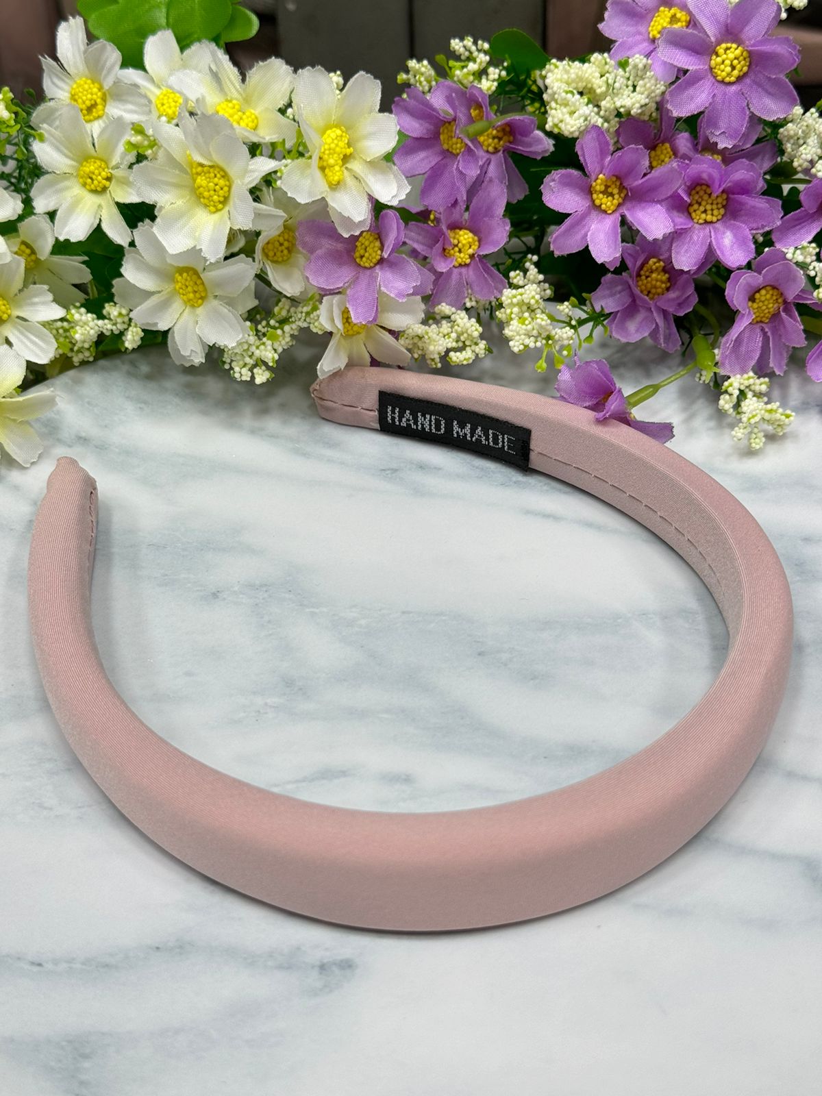 12 DIADEMAS SATINADAS