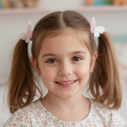 10 PARES DE MOÑAS MARIPOSA