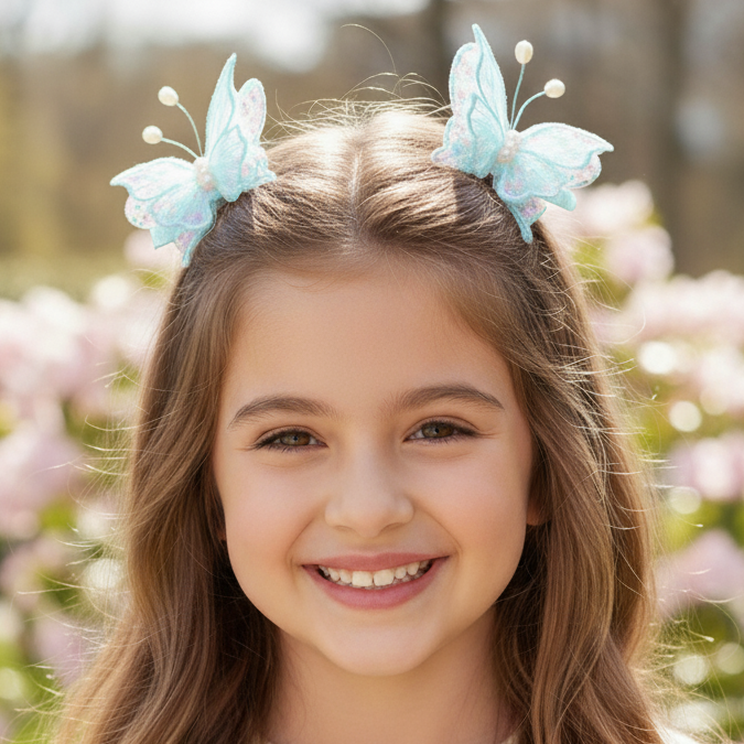 5 PARES DE PINZAS MARIPOSA