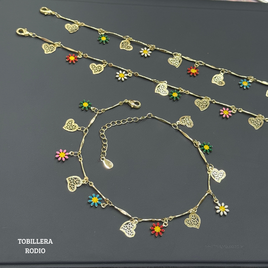 TOBILLERA CORAZON