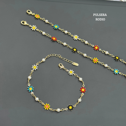 PULSERA FLORES
