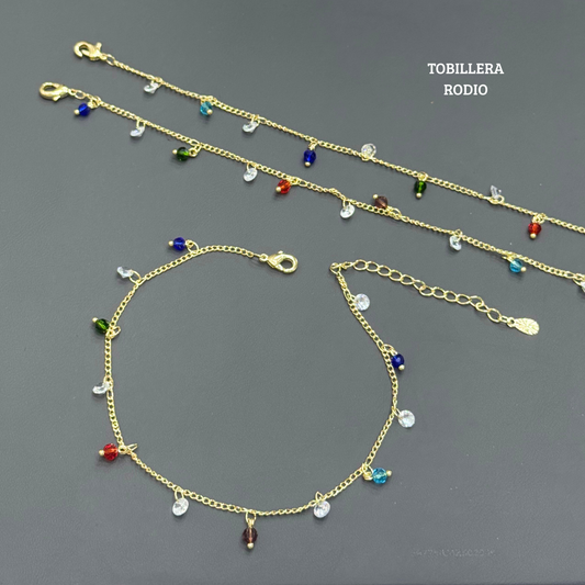 TOBILLERA PIEDRAS